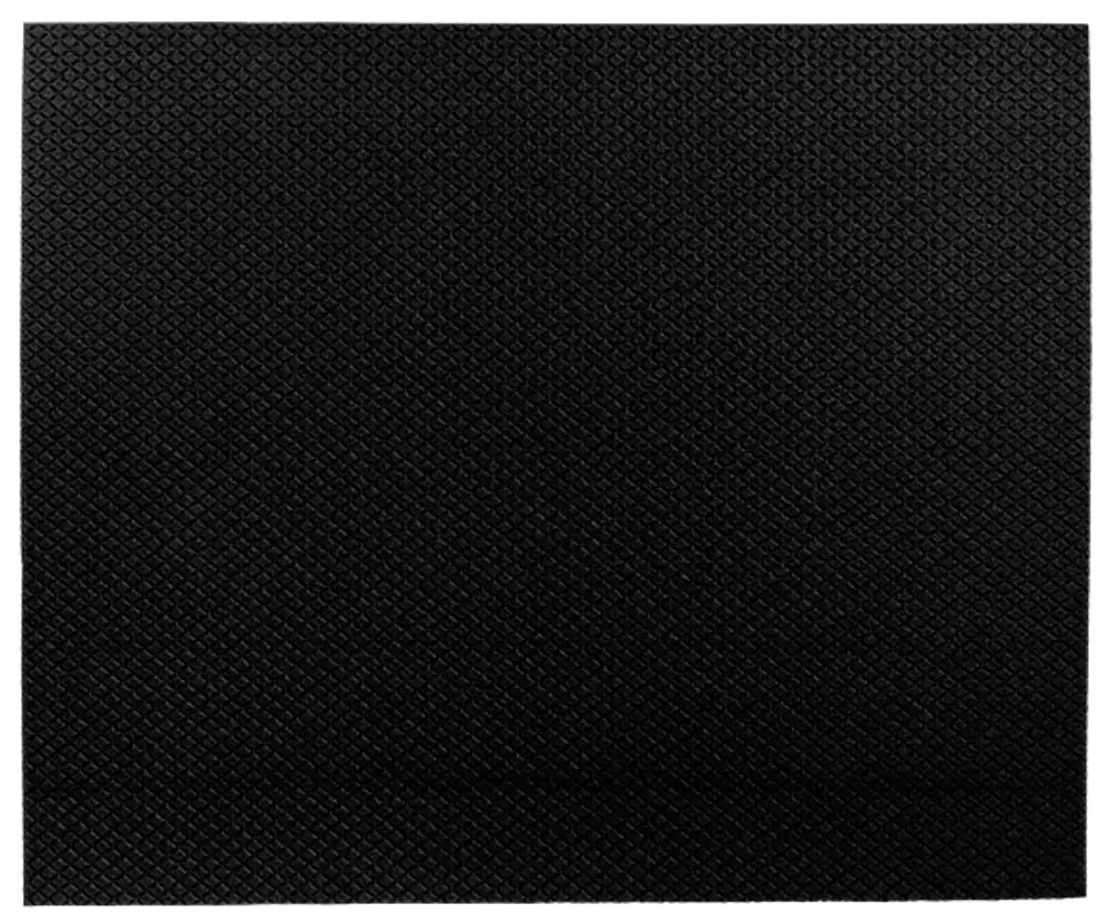 Schwarze Dämmung mit strukturierten Oberflächen für die Seitenwand, geeignet für Wolf Produkte.